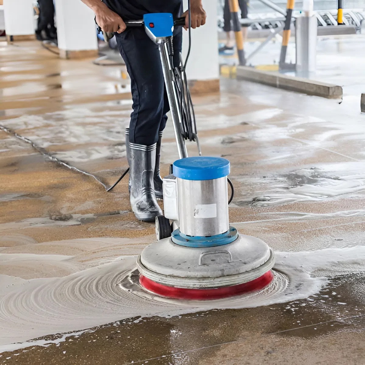 Nguyên lý hoạt động của máy chà sàn công nghiệp - Hiểu để dùng đúng